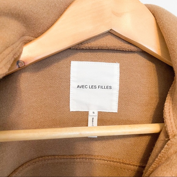 Avec Les Filles | Boyfriend Oversized Shacket Jacket NWT - Picture 6 of 7